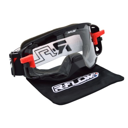 Masque R-Flow System NEXT Rouge/Noir