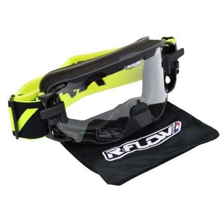 Masque R-FLOW NEXT Noir/Jaune Fluo