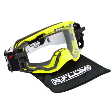 Masque R-Flow System NEXT Jaune Fluo/Noir