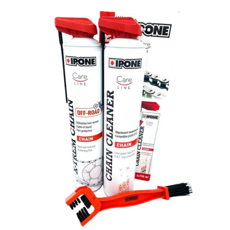 Pack Ipone Entretien Chaîne pour Sherco Pack Ipone Entretien Chaîne pour Sherco