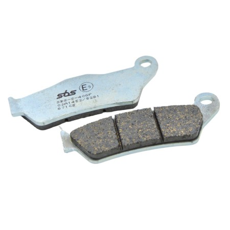 Plaquettes avant SBS Carbon Silver SHERCO 12-2023  