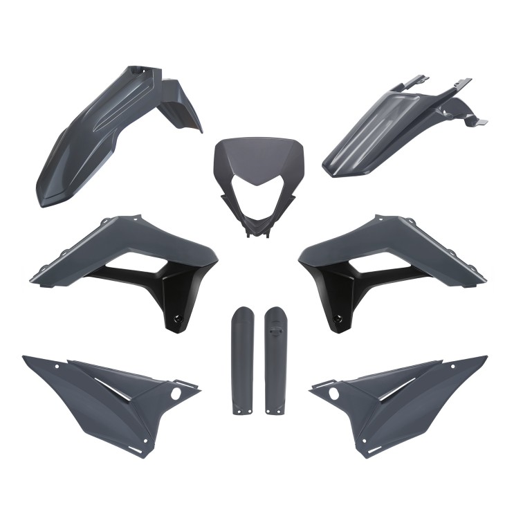 Kit Plastique gris Sherco SE/SEF 2T/4T 