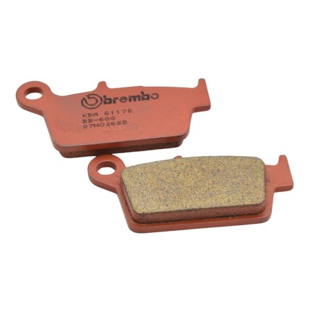 Plaquettes de frein arrière BREMBO pour SHERCO étrier NISSIN  