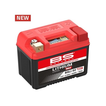 BATTERIE LITHIUM BSLI-02-MAX 