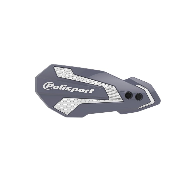 Protèges mains MX Flow GRIS/BLANC 