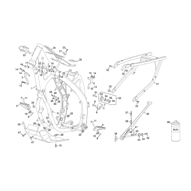 CADRE SHERCO 250 SE 2T FACTORY 2026