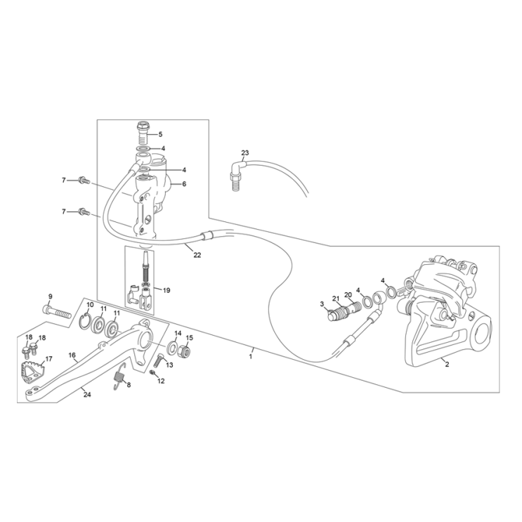 FREIN ARRIÈRE SHERCO 300 SE-F FACTORY 2026