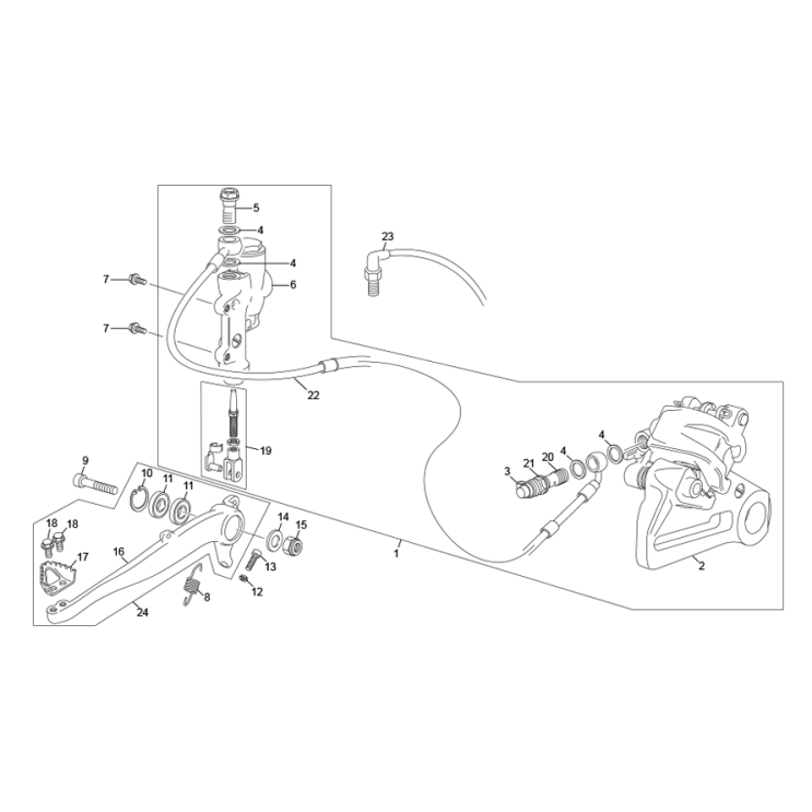 FREIN ARRIÈRE SHERCO 500 SEF FACTORY 2026