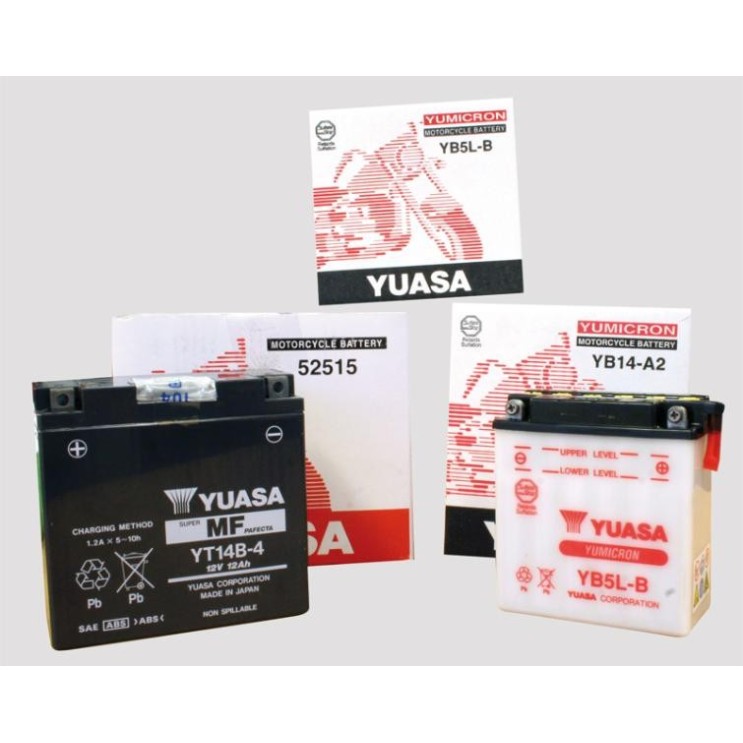 Batterie adaptable SHERCO - YUASA Batterie adaptable SHERCO - YUASA