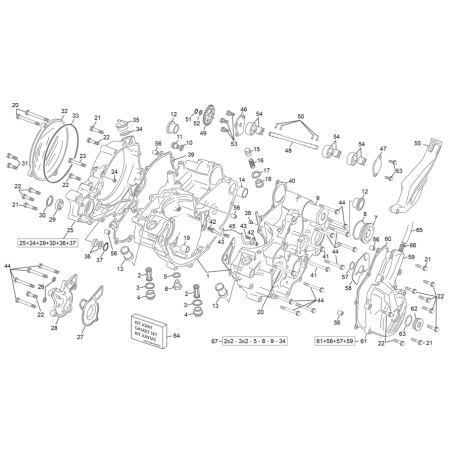 CARTERS MOTEUR  SHERCO 300...