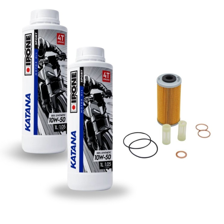 Pack vidange IPONE 10W50 pour Sherco 250/300/450 SEF-R 2012 à 2025 
