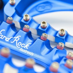 Repose-pieds S3 Hard Rock  bleu pour SHERCO 