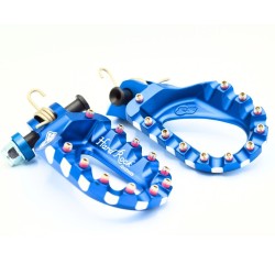 Repose-pieds S3 Hard Rock  bleu pour SHERCO 