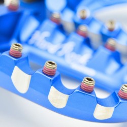 Repose-pieds S3 Hard Rock  bleu pour SHERCO 