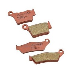 Pack plaquettes de freins avant et arrière Brembo Loisirs pour Sherco SE-R et SEF-R 2012 à 2027