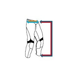 Pantalon SHOT AEROLITE HVA Noir/Gris 34US/42FR 