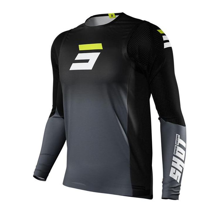 Maillot SHOT AEROLITE GRADIENT Gris XL 