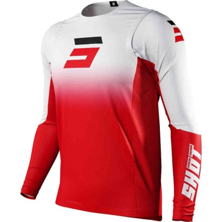 Maillot SHOT AEROLITE GRADIENT Rouge XL 