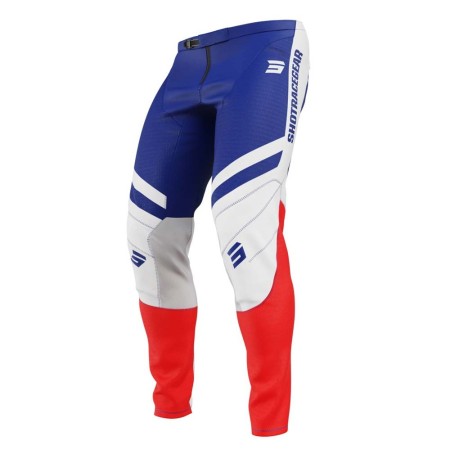 Pantalon SHOT CONTACT MYTHIC Bleu et Rouge 32US/40FR 