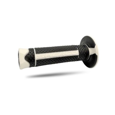 POIGNEE SHERCO PAIRE NOIR BLANC SOFT 