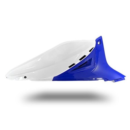 PLAQUE LATERALE G BLEUE BLANCHE END 