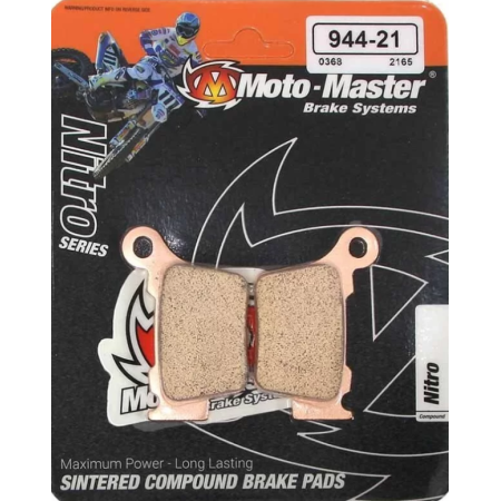 Plaquettes de frein arrière MOTOMASTER - Nitro 94421 