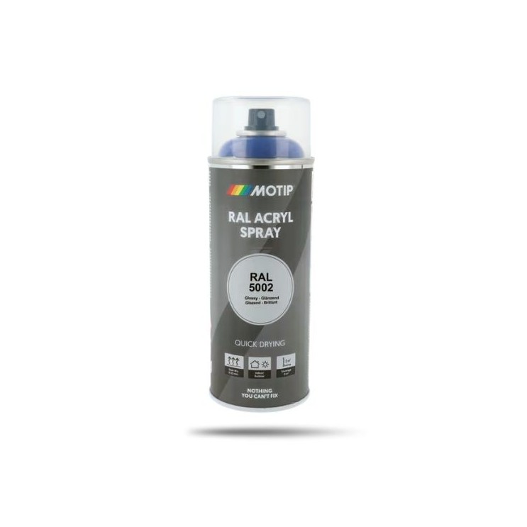 Bombe de peinture Motip Bleu pour Sherco 2012 à 2026 