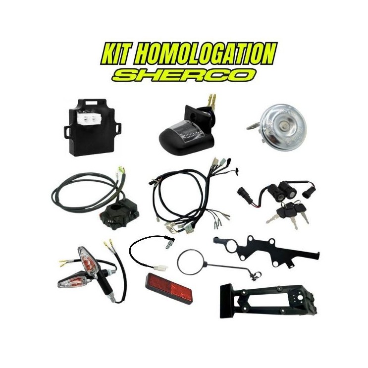 KIT HOMOLOGATION LIGHT ENDURO 2017 à 2024 