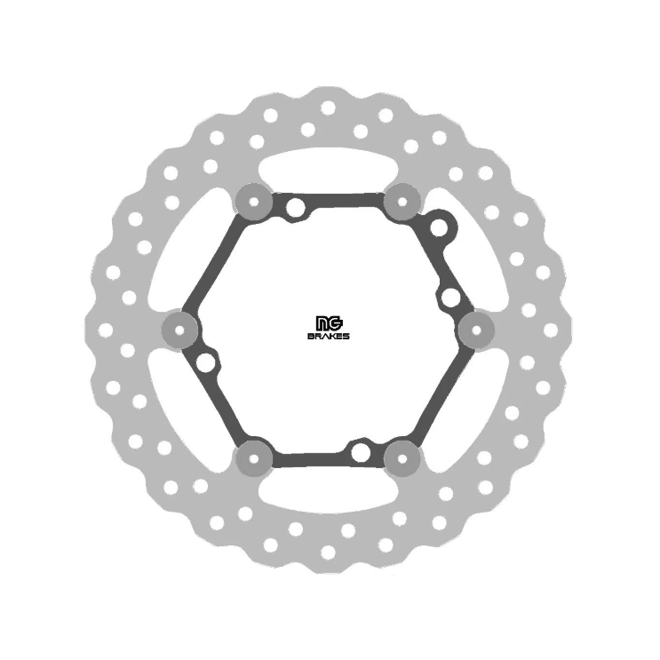 Disque de frein avant flottant NG Brakes pour Sherco 2T/4T 2025-2027 