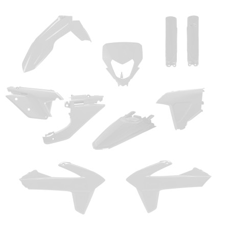 Kit plastique complet blanc ACERBIS pour SHERCO 2025/2027 