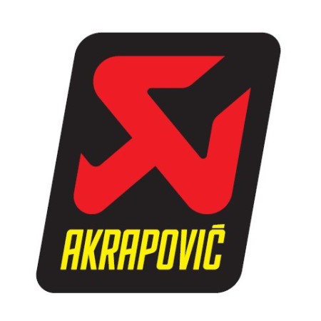 AUTOCOLLANT AKRAPOVIC 60 X 75 MM