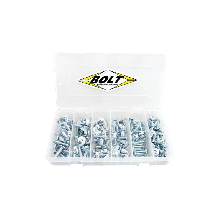 Kit visseries têtes bombées PRO-PACK universel BOLT Kit visseries têtes bombées PRO-PACK universel BOLT