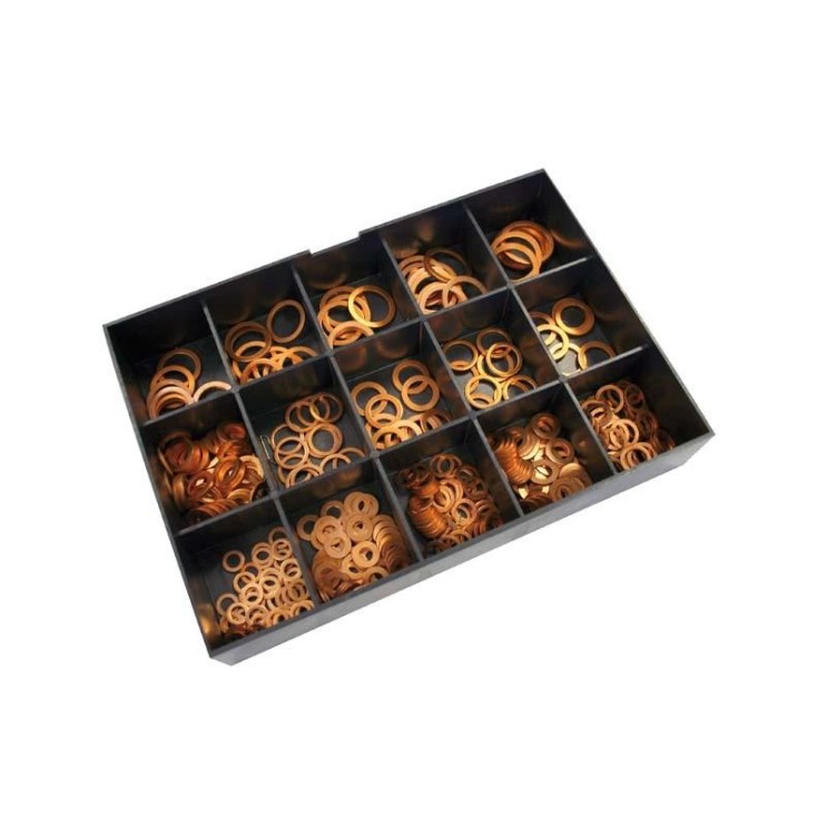Coffret de rondelles en cuivre CENTAURO - 400 pièces Coffret de rondelles en cuivre CENTAURO - 400 pièces