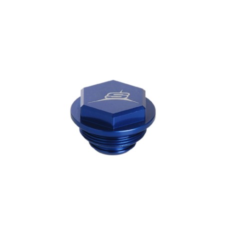 Bouchons Réservoir Frein Moto Sherco - Aluminium Bleu - Pour SE-R/SEF-R 250-450 2015-2019 - Avant/arrière/embrayage