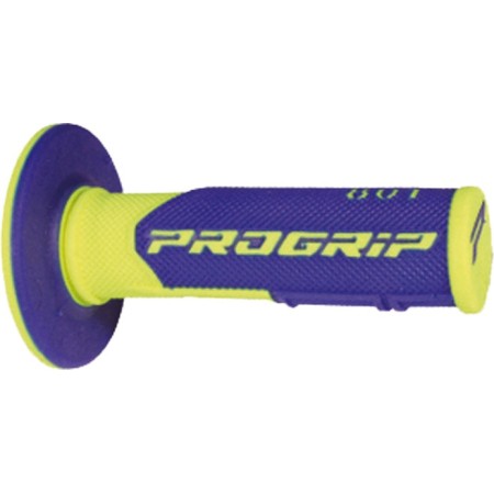 Poignées Progrip 801 Jaune Fluo/Bleu pour Sherco