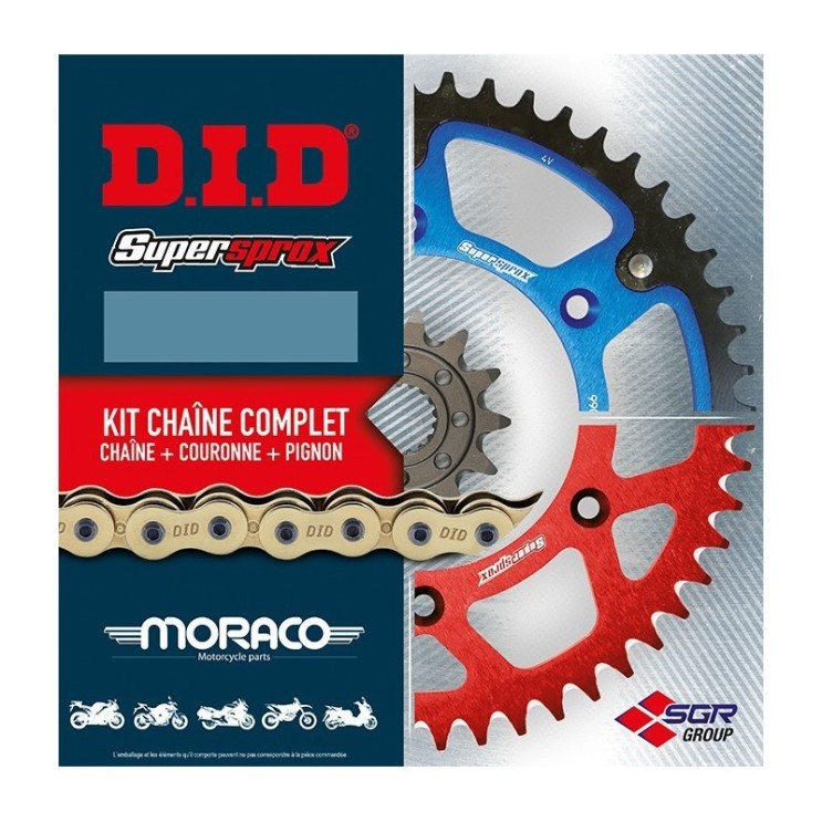 Kit chaîne DID pour Sherco 250/300 SEF-R 4 Temps 13/50