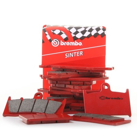 Pack plaquettes de freins avant et arrière Brembo Compétition pour Sherco SE-R et SEF-R 2012 à 2019