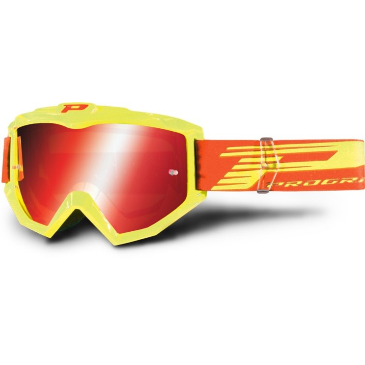 Lunettes PROGRIP ATZAKI Rouge Fluo