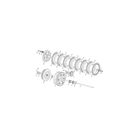 Embrayage ADLER SHERCO 300 SER 2018