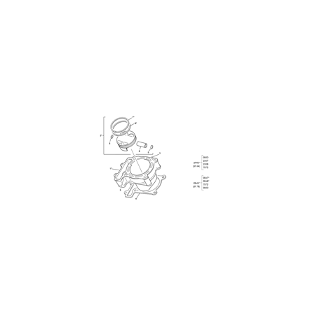 Cylindre, SHERCO 300 SEF FACTORY 2021