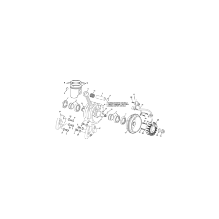 Vilebrequin, piston, allumage SHERCO 300 SE FACTORY 2021