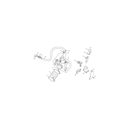 Corps d'injection SHERCO 450 SEF FACTORY 2021