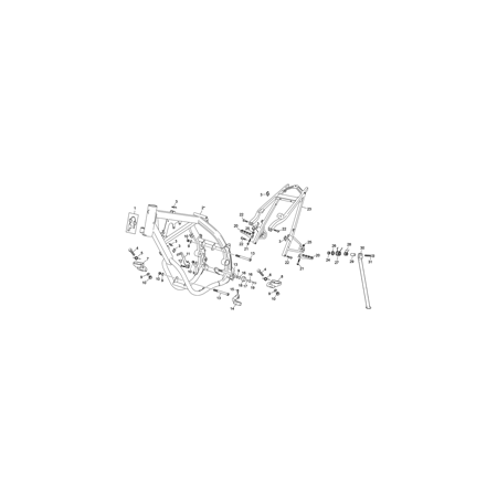 Cadre SHERCO 50  2021 E5